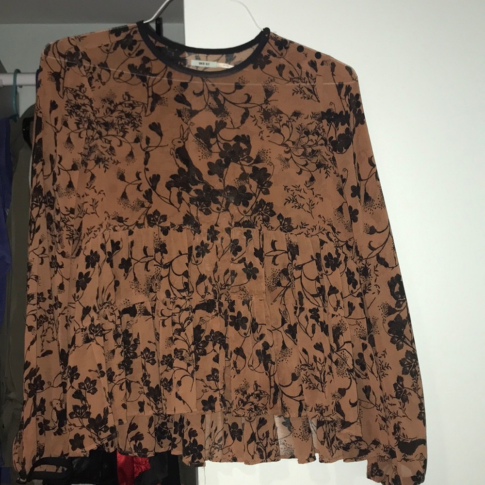 Urban outfitters sheer blouse